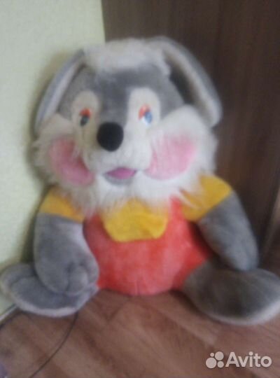 Мягкая игрушка заяц