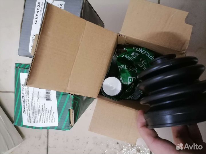 Шрус (весь комплект 3 шт.) на Hyundai accent 2007