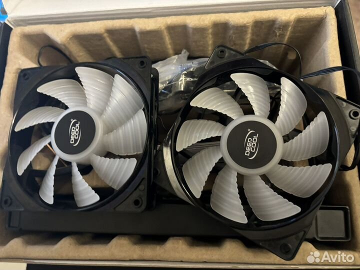 Водяное охлаждение deepcool l240 v2