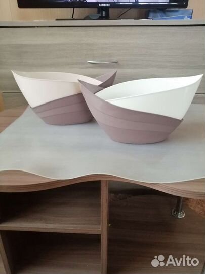 Вазоны для цветов пластик