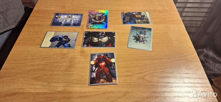 Warhammer наклейки Panini
