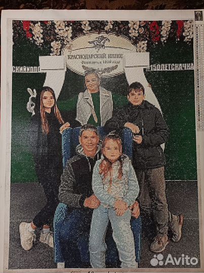 Алмазная мозаика по фото - набор