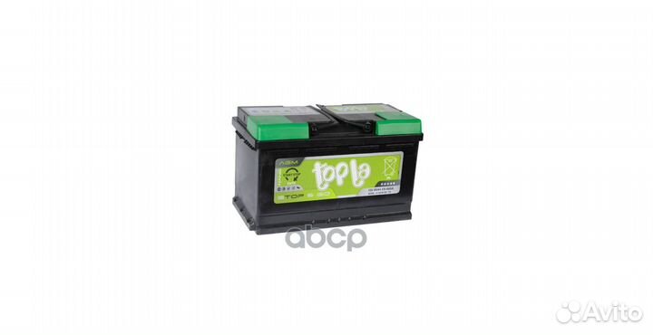 Аккумулятор topla AGM Stop&Go L4 80 А/ч обратна