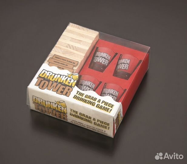 Пьяная башня & Дженга с заданиями