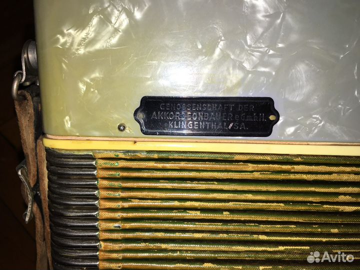 Кнопочный немецкий Аккордеон Corona