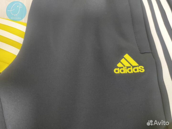 Костюм спортивный Адидас на молнии с желт