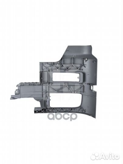 Угол бампера серый пластик SMC прав mercedes