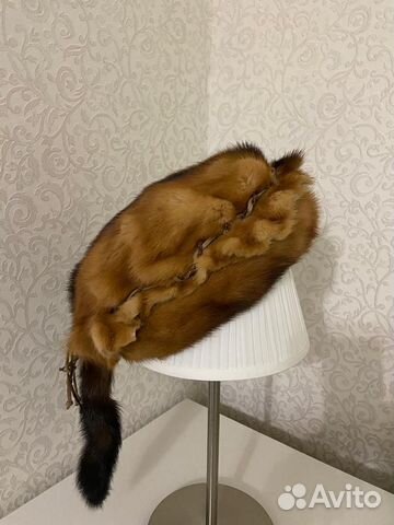 Норковый берет
