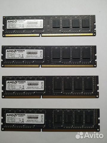 Оперативная память 4гб DDR3 1600 мгц