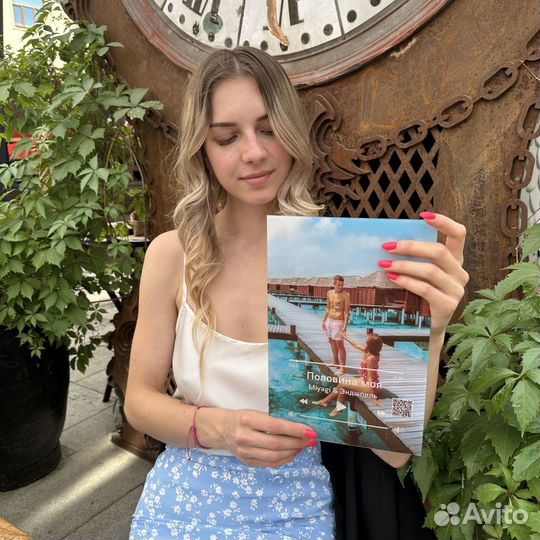 Витраж с фото / Подарок