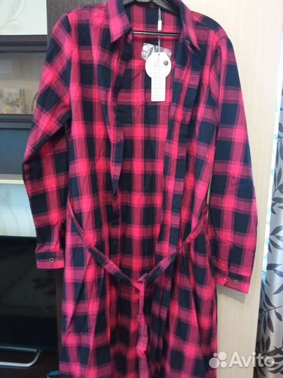 Платье рубашка женская