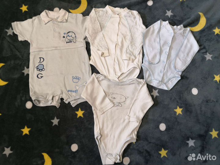 Пакет вещей на мальчика 0+