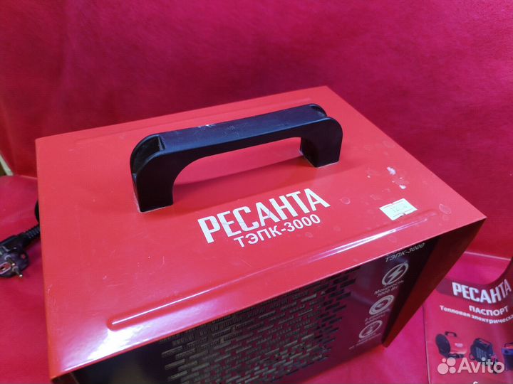 Электрическая тепловая пушка ресанта тэпк-3000