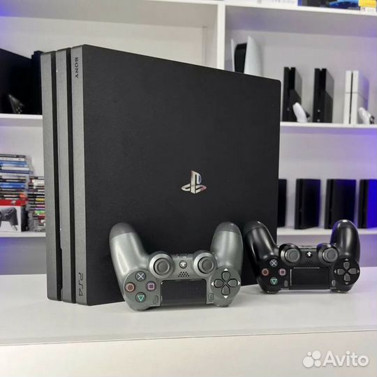 PS4 PRO ssd 2 джойстик.4K Гарантия.Trade in.Отзывы
