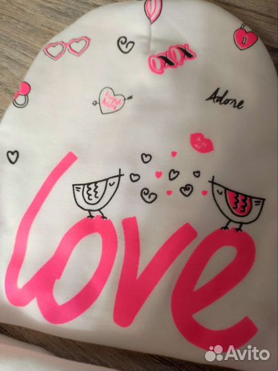 Комплект шапка и снуд для девочки