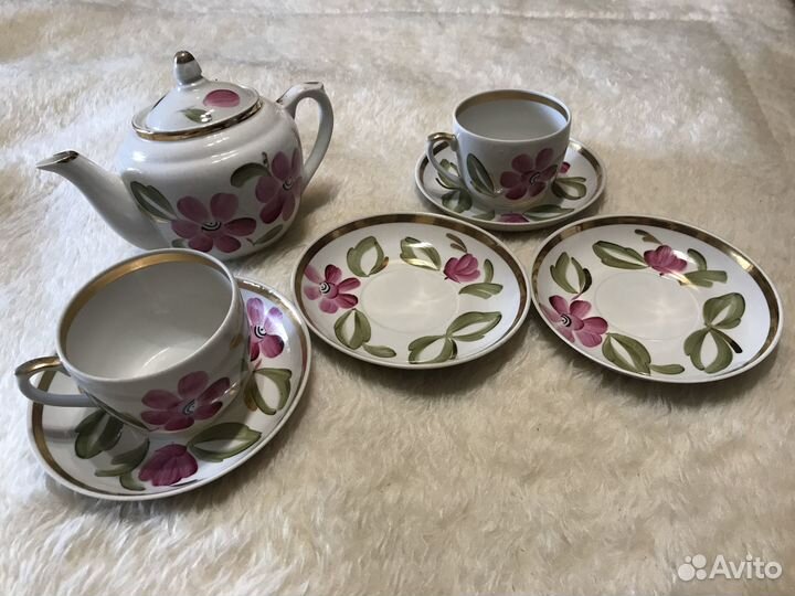 Чайный сервиз остатки Вербилки