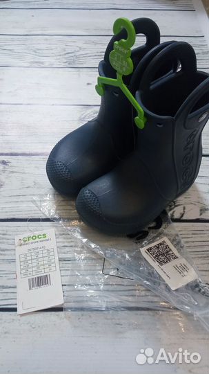 Сапоги детские crocs c8 (24)