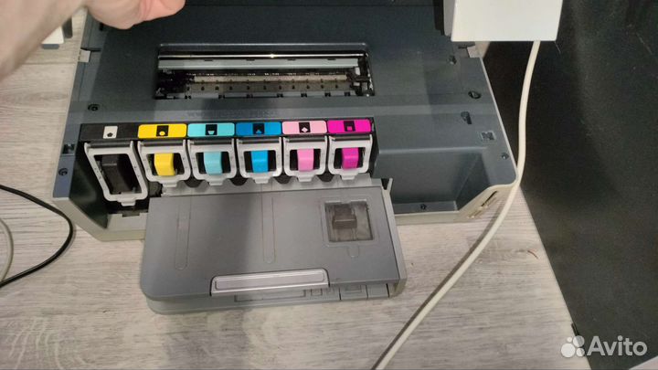 Цветной струйный мфу hp