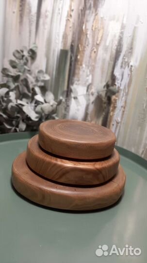 Подносы спилы для подачи и сервировки