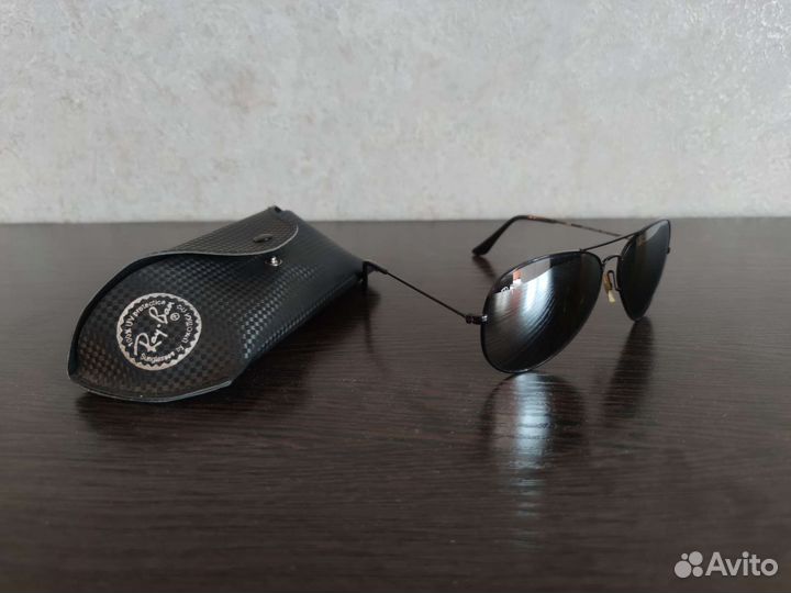 Очки aviator зеркальные