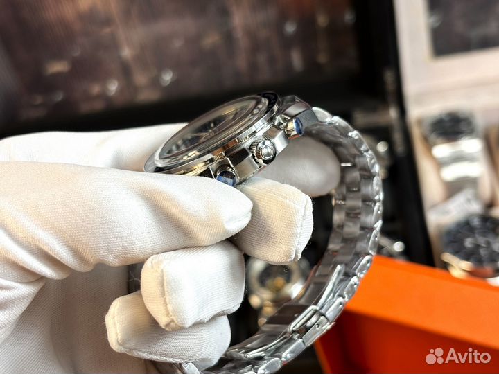 Часы Omega Speedmaster синий циферблат