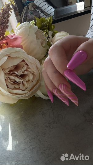 Креативное наращивание ногтей