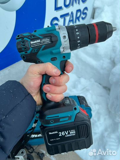 Шуруповерт для ледобура Makita 9Ач 200Nm