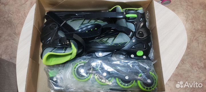 Коньки ролики 2 в 1 37