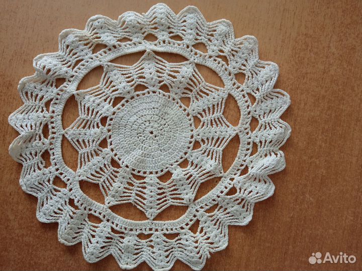 Ажурные салфетки, воротнички