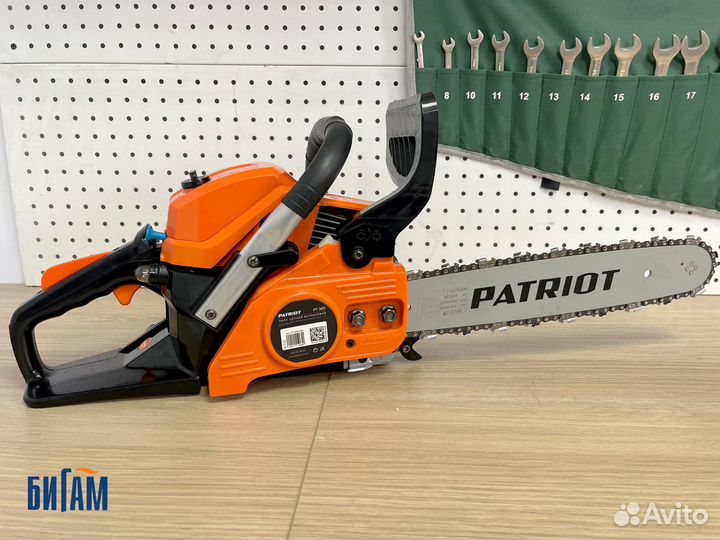 Бензопила садовая Patriot PT 385 (мощность двигате