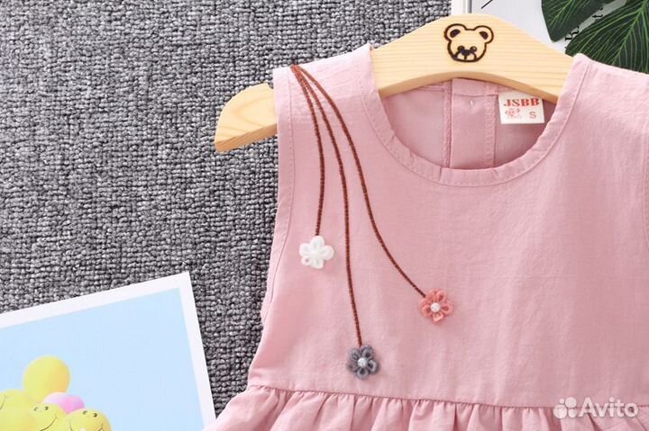 Платье летнее для девочки 86 92 98