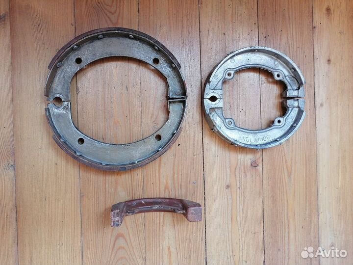 Колодки тормозные иж56, мопед СССР