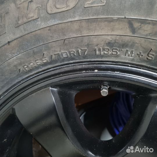 Запасное колесо 265/70-R17 Prado 120