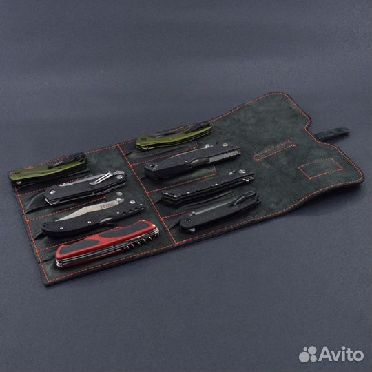 Сумка для хранения 8-ми складных ножей, жук