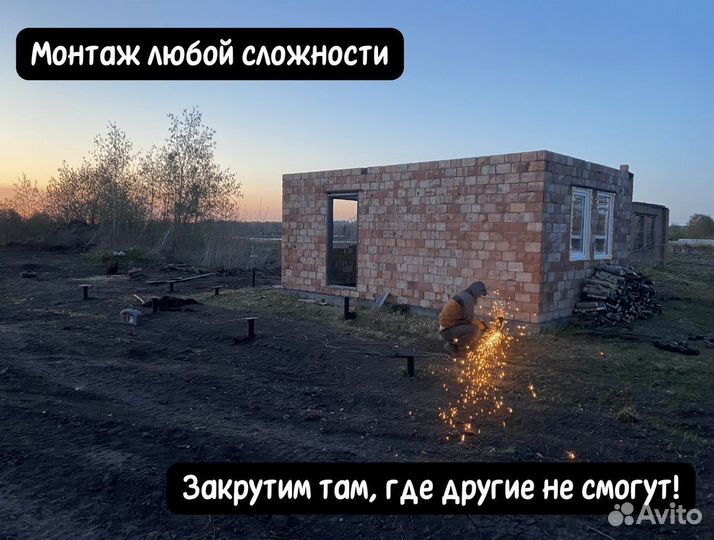 Винтовые сваи ремонт