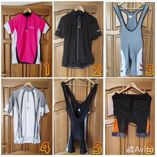 Велошорты с памперсом, велоджерси, велоформа EU