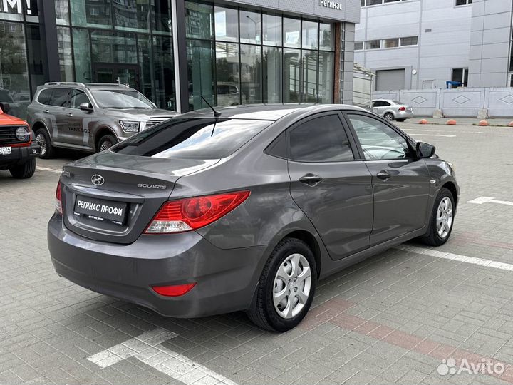 Hyundai Solaris 1.4 МТ, 2011, 166 900 км