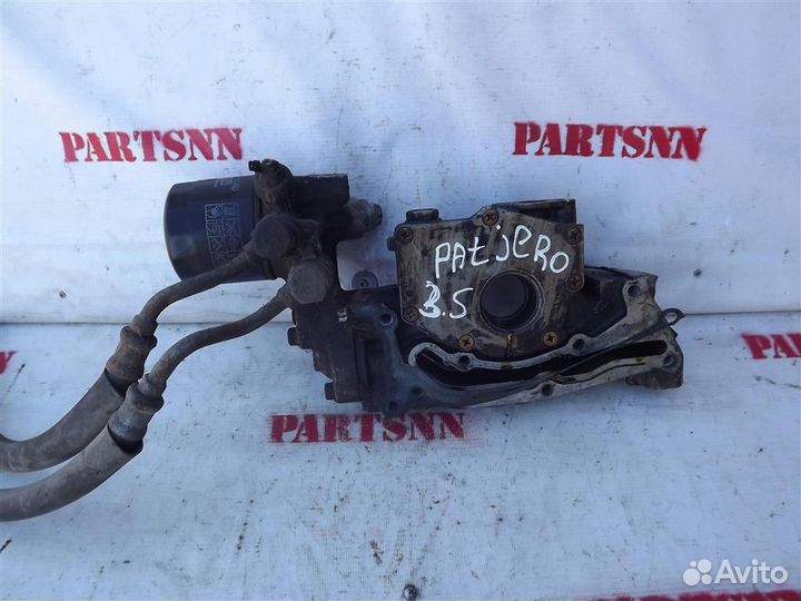 Корпус масляного фильтра Митсубиши Паджеро 2