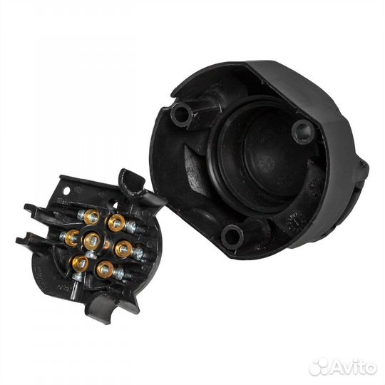 Розетка фаркопа 7 контактов пластик