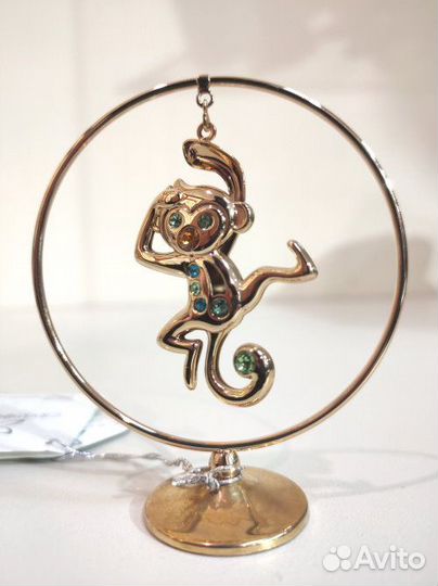 Фигурка декоративная «Обезьянка на подвеске»