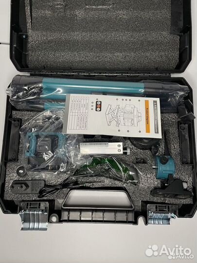 Лазерный уровень 16 линий со штативом