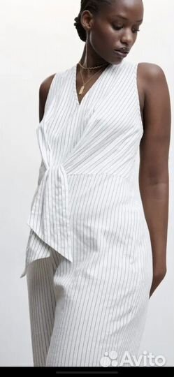 Комбинезон хлопок вискоза mango