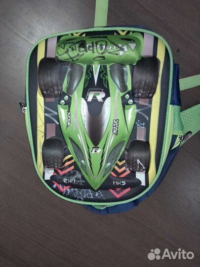 Рюкзак с сменкой пакетом, состояние: 2/10 не очень