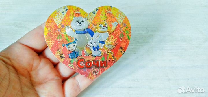 Магнит олимпиада Сочи 2014 сувенир