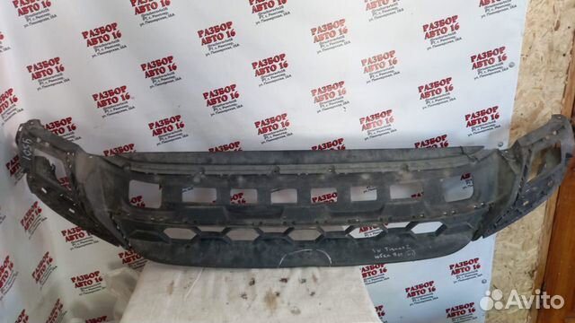 Юбка переднего бампера Volkswagen Tiguan 2