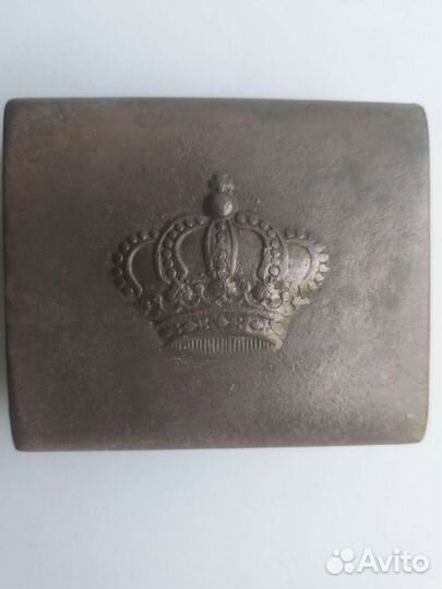 Пряжка румынская латунная