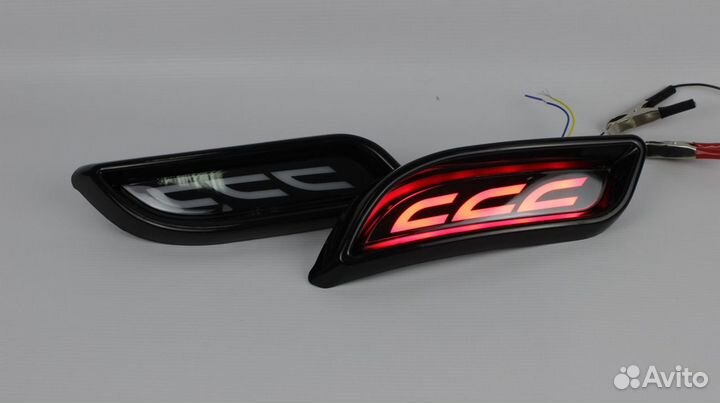 Катафот Приора 2 Черные 3 галок Новые