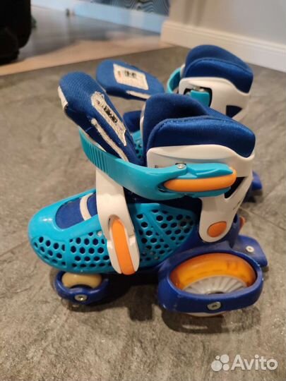 Роликовые коньки детские раздвижные