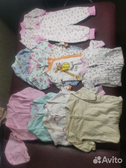 Огромный пакет вещей для девочки