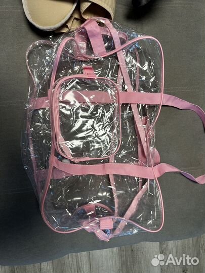 Сумка в роддом прозрачная